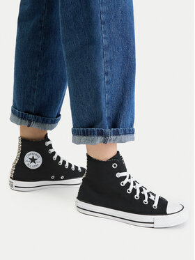 Converse Кеди Converse Chuck Taylor All Star Leopard A14940C Чорний