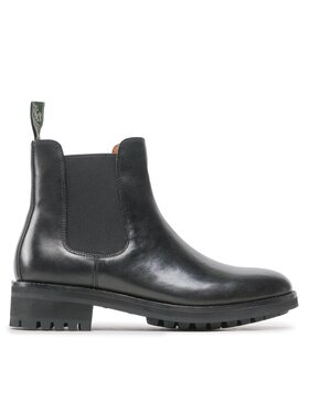 Polo Ralph Lauren Kotníková obuv s elastickým prvkem Polo Ralph Lauren Bryson Chls 812754385001 Černá