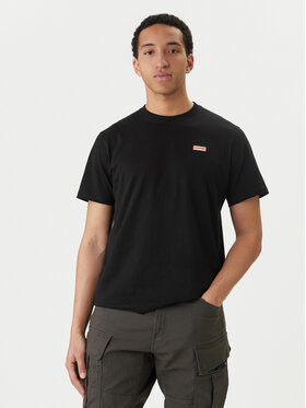 Hunter Hunter Футболка Essentials HARM0085252 Чорний Regular Fit