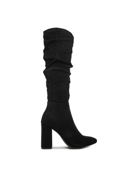 DeeZee Čižmy DeeZee SQ856-2-BLACK SU Čierna