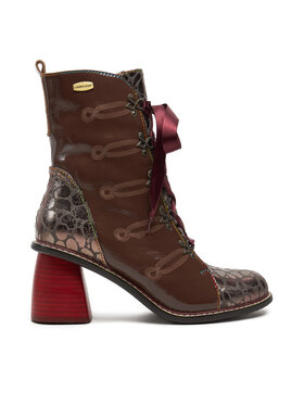 Laura Vita Členková obuv Laura Vita Evcao 311 Hnedá