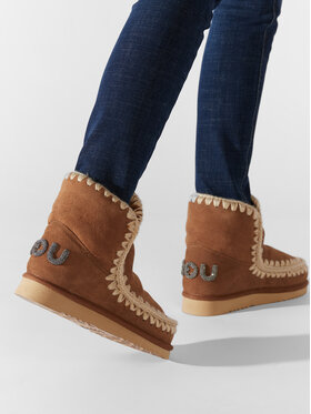 Mou Снігоходи Mou Eskimo 18 Glitter Logo MU.FW101050A Коричневий