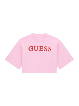 Guess Guess Camiseta J6RI11 KCNQ4 Rosa Oversize