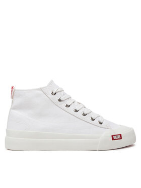 Diesel Plátěnky Diesel S-Athos Mid W Y03334 P2994 H7528 Bílá