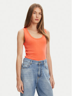 United Colors Of Benetton United Colors Of Benetton Топ 3GA2DH010 Оранжевий Slim Fit