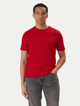 Tommy Hilfiger Tommy Hilfiger Camiseta Ess Seasonal MW0MW39995 Rojo Regular Fit