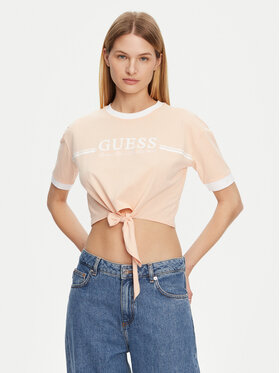 Guess Guess Футболка V5GI05 I3Z14 Оранжевий Regular Fit
