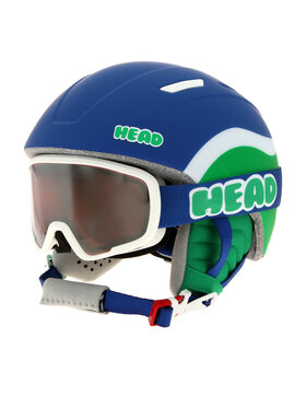 Head Slepošanas ķivere Head Mojo Set Blue/Green 328664 Zils