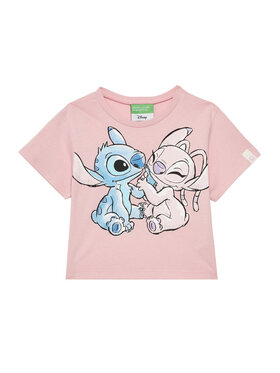 United Colors Of Benetton United Colors Of Benetton Футболка 35RYG10HQ Рожевий Regular Fit