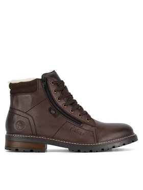 Rieker Šnurovacia obuv Rieker 32022-25 Hnedá