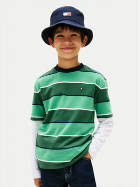 Tommy Hilfiger Tommy Hilfiger Camiseta KB0KB10298 Verde Regular Fit