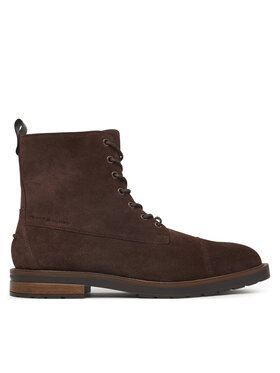 Tommy Hilfiger Puszābaki Tommy Hilfiger Cleated Hilfiger Sde Moc Boot FM0FM05964 Brūns