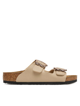 Birkenstock Шльопанці Birkenstock Arizona Flower Buckle Kids 1030419 S Бежевий