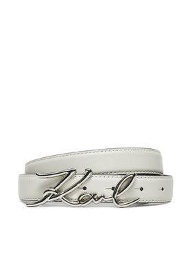 KARL LAGERFELD Pasek Damski KARL LAGERFELD 205W3103 Écru