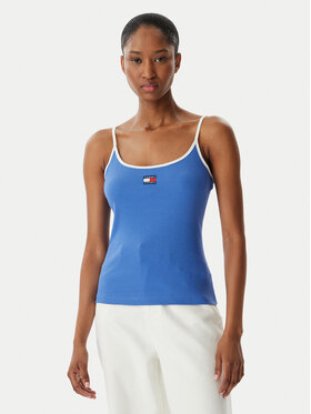 Tommy Jeans Tommy Jeans Top DW0DW22261 Azul Slim Fit