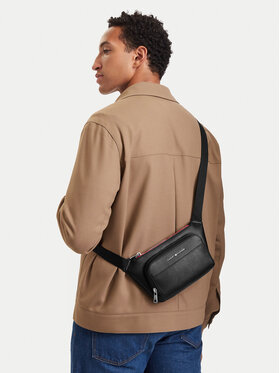Tommy Hilfiger Borsetă Tommy Hilfiger Th Central Bumbag AM0AM14755 Negru