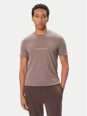 HUGO HUGO Camiseta Datri   50568118 Marrón Regular Fit