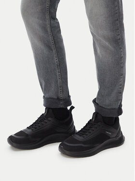 Calvin Klein Sneakers Calvin Klein Light Eva Run Lace Sock Mm HM0HM02164 Nero