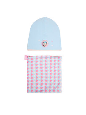 Mickey&Friends Súprava čiapka a tunelový šál Mickey&Friends CEO-ACCCS-AW25-220DSTC Modrá