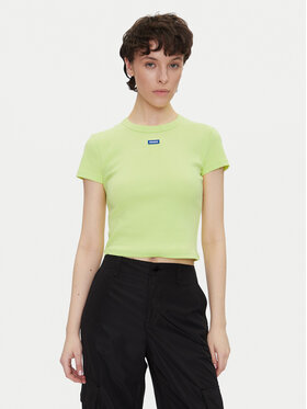 HUGO HUGO Футболка Baby 50510749 Зелений Slim Fit