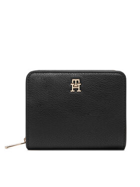 Tommy Hilfiger Cartera Tommy Hilfiger Th Icon Med Za W/Flap AW0AW18475 Negro