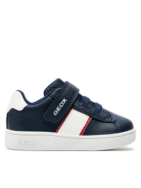 Geox Sneakersy Geox B Eclyper Boy B455LA 000BC C0735 Tmavomodrá
