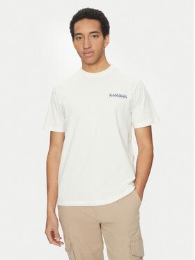 Napapijri Napapijri Футболка S-Sovana NP0A4IE4 Білий Regular Fit