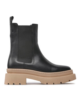 GINO ROSSI Jātnieku stila puszābaki Gino Rossi 222FW103 Melns