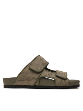 Guess Natikači Guess Igea II Jqd 4g FMGIGJ FAL03 Khaki