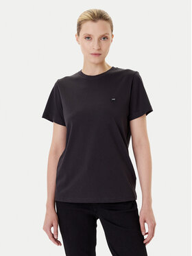 Wrangler Wrangler Camiseta Sign Off 112373023 Negro Slim Fit