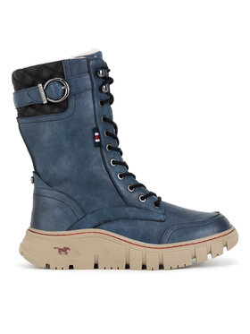 Mustang Čižmy Mustang 1499-605 Modrá