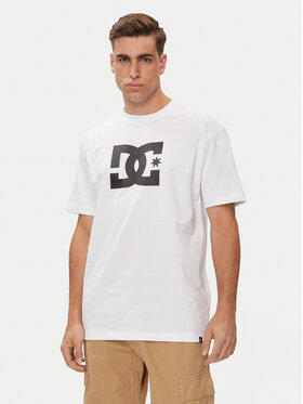 DC Shoes DC Shoes Футболка Star Hss ADYZT05373 Білий Relaxed Fit