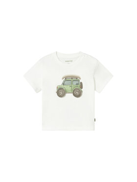 Mayoral Mayoral Camiseta 1011 Blanco Regular Fit