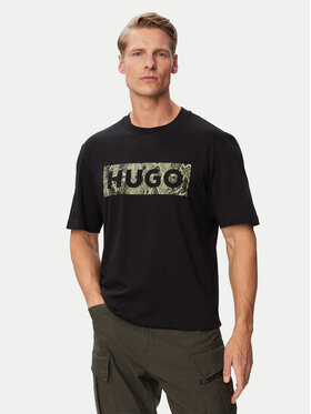 HUGO HUGO Camiseta Nerpient 50566041 Negro Regular Fit