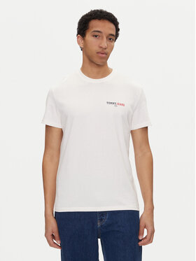 Tommy Jeans Tommy Jeans T-Shirt Dna Graphic DM0DM20815 Λευκό Regular Fit