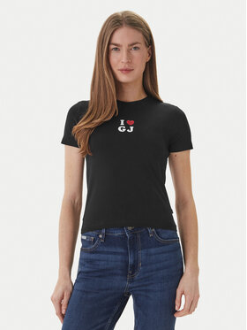 Guess Jeans Guess Jeans Camiseta W6GIB1 J1314 Negro Slim Fit