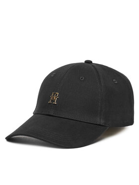 Tommy Hilfiger Gorra con visera Tommy Hilfiger Elevated Chic AW0AW17631 Negro