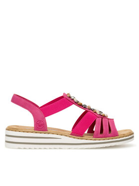 Rieker Sandali Rieker V0649-31 Rosa