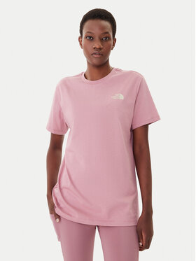 The North Face The North Face Camiseta Redbox NF0A87NK Rosa Relaxed Fit