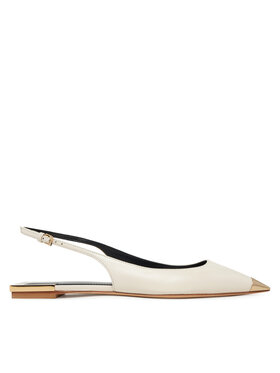 Elisabetta Franchi Baleríny Elisabetta Franchi SA-07L-51E2 Écru