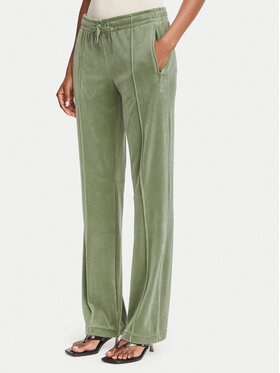 Juicy Couture Juicy Couture Jogginghose Tina JCAPW045 Dunkelgrün Regular Fit