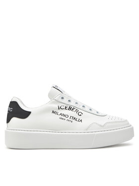 Iceberg Sneakersy Iceberg ID2133 Biela