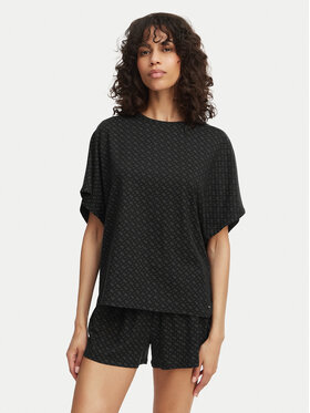 BOSS BOSS Camiseta de pijama 50561029 Negro Oversize