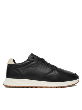 Tommy Hilfiger Snīkeri Tommy Hilfiger Newport Lth FM0FM05871 Melns