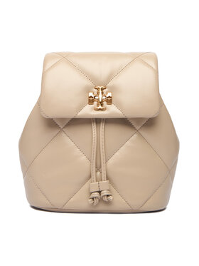 Tory Burch Ruksak Tory Burch Kira Diamond Quilt Small Bacpack 170485 Écru