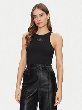 Guess Guess Топ W5GP57 KCV52 Чорний Regular Fit