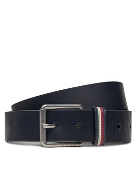 Tommy Hilfiger Pánsky opasok Tommy Hilfiger Casual Seasonal 3.5 AM0AM12168 Modrá