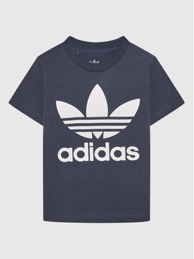 adidas adidas T-Shirt Trefoil HE2190 Dunkelblau Regular Fit