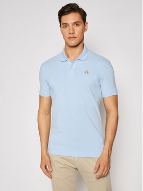 La Martina La Martina Polo Piquet CCMP02 PK001 Γαλάζιο Slim Fit