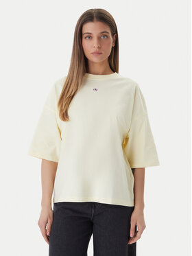 Calvin Klein Jeans Calvin Klein Jeans T-shirt LV047D204G Žuta Oversize
